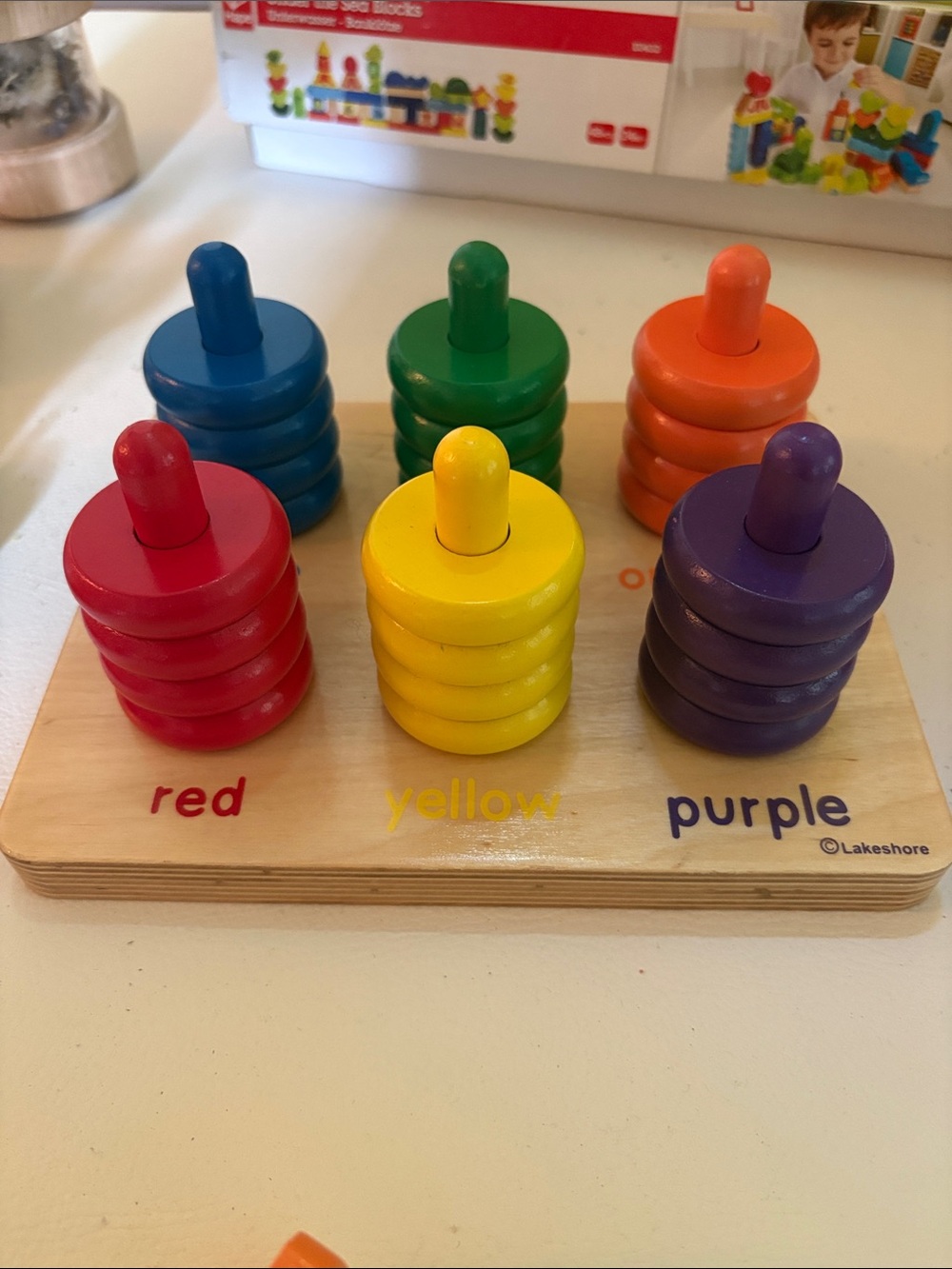 Lakeshore Learning colors activity